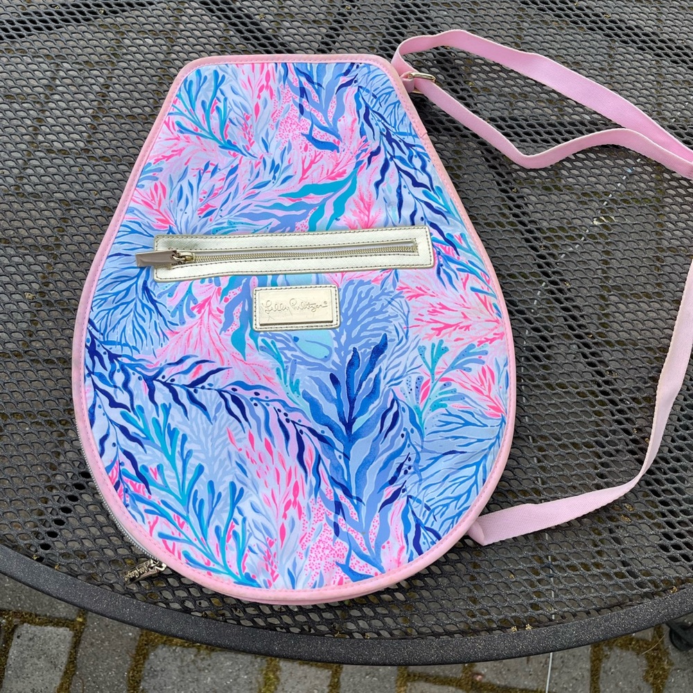 Limited Edition Lilly Pulitzer Tennis Racket Cover/Bag
